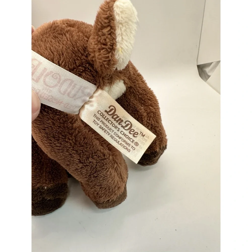 Dan Dee Rudolph the‎ Red-Nosed Reindeer Plush Stuffed Toy 7